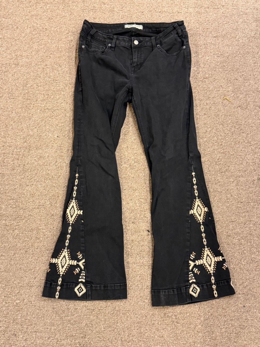 Western bootcut jeans